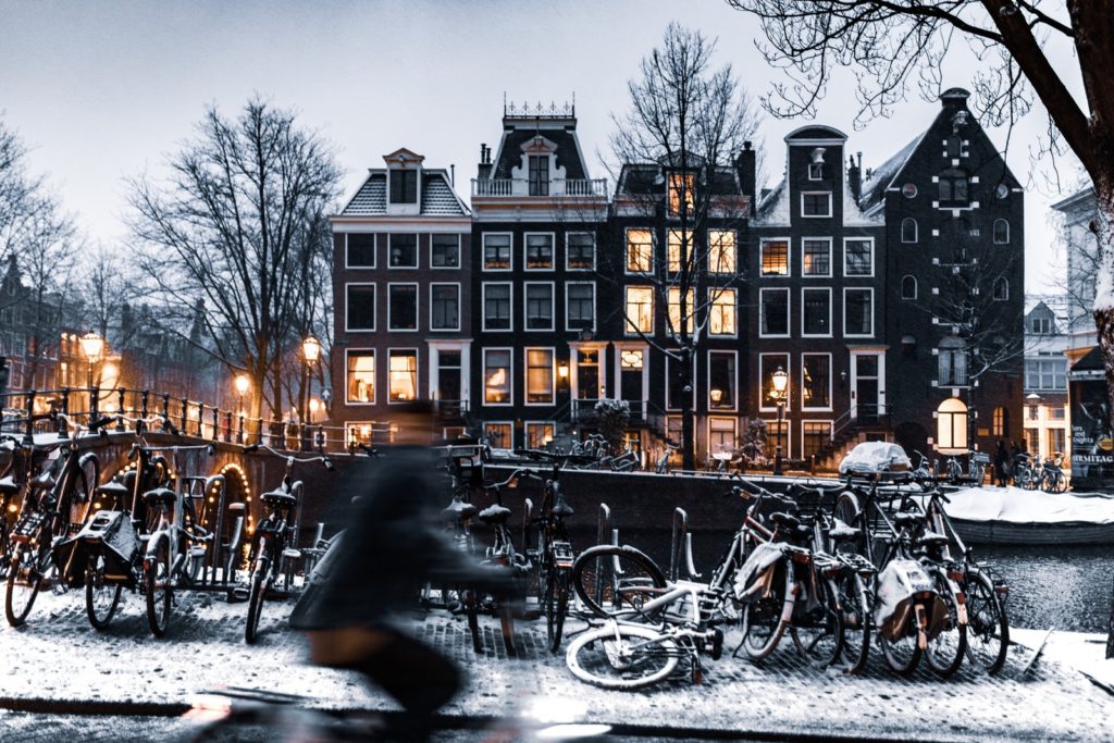 Amsterdam im Winter